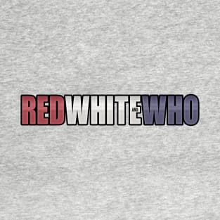 Red White and Who Logo T-Shirt